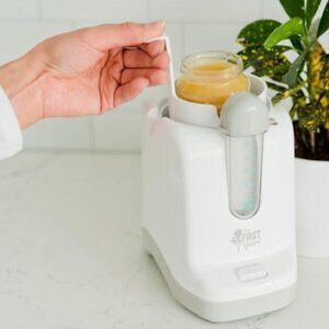The First Years 2-in-1 Simple Serve Bottle Warmer | Quickly Warm Bottles-AC174